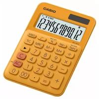 Калькулятор бухгалтерский CASIO MS-20UC, оранжевый