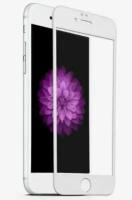 Защитное стекло Deppa для iPhone 6 Plus (Белая рамка)