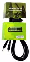 NordFolk NMC369/3M кабель Minijack stereo - Minijack stereo, литые разъёмы, 3м