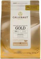 Callebaut Шоколадные капли Gold