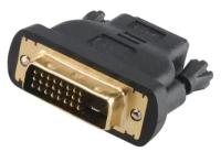 Адаптер AKASA DVI male to to HDMI female adapter c позолоченными коннекторами AK-CBHD03-BKV2