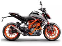 Дуги на мотоцикл KTM Duke 250, Duke 390 от `21- CRAZY IRON серии STREET (Оранжевый)