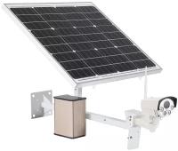 Link Solar NC47G-60W-40AH - Комплект 3G/4G камеры на солнечных батареях, камера видеонаблюдения на солнечной батарее подарочная упаковка