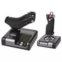 Джойстик Logitech G Saitek X52 Pro Flight Control System 945-000003