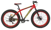 Fat-bike Велосипед Nameless J6800DF-RD/YL, 26, 2021