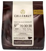 Callebaut Шоколадные капли №70-30-38, 400 г