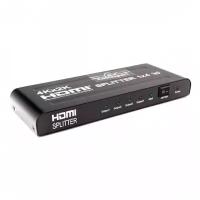 Разветвитель HDMI Cablexpert, HD19F/4x19F, 1 компьютер => 4 монитора, Full-HD, 3D, 1.4v