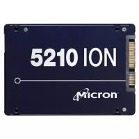 Твердотельный накопитель Micron 7.6 ТБ SATA MTFDDAK7T6QDE-2AV1ZABYY