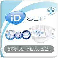 iD NEW Подгузники для взрослых Slip Basic L 30 шт