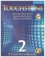 Маккарти Майкл "Touchstone 2: Student's Book (+ CD-ROM)"