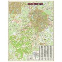 DMB Административная карта Москвы с присоединенными территориями (4607048958421)