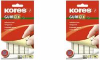 Kores/ Клейкая лента канцелярская Gum Fix, 84 шт в уп, 2 шт