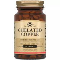 Solgar Chelated Copper таб., 230 г, 100 шт