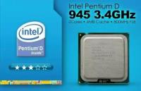 Intel Pentium D 945 HT PresLer LGA775 OEM, 3,4 ГГц (800) ОЕМ версия