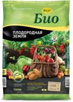 Биогрунт плодородная земля Фаско, 40 л