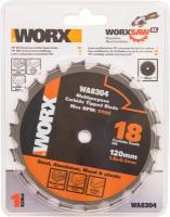 Пильный диск универсальный WORX WA8304, 120х1.8х9.5 мм