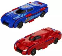 Машинка игрушка для мальчика 2в1 Transcar Double 1toy: комета – метеор