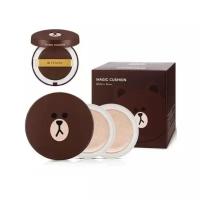 Missha Тональный крем Magic Cushion Set Line Friends Limited Edition PA+++, SPF 50