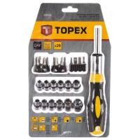 TOPEX 39D356, 29 предм., желтый/черный