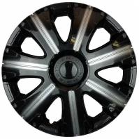 Колпаки колесные декоративные R14 Super Black STAR Расинг (4 шт.) StarLine S14291