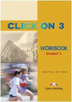 Click On 3 Workbook Pre-Intermediate Рабочая тетрадь