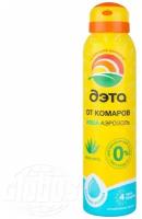 Аква-аэрозоль от комаров Дэта Aloe Vera, 150 мл