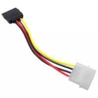 Кабель ORIENT Molex - SATA (C907), черный