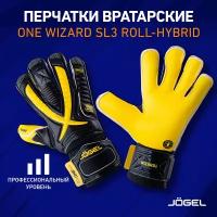 Перчатки вратарские Jögel One Wizard Sl3 Roll-hybrid размер 6