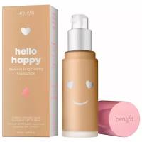 Benefit Тональный крем Hello Happy Flawless Brightening Foundation, SPF 15, 30 мл, оттенок: 4 Medium neutral