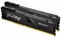 Модуль памяти KINGSTON Fury Beast Black KF432C16BBK2/16 DDR4 - 2x 8ГБ