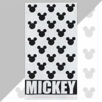 Детское полотенце махровое Mickey "Микки Маус", белый, 70х130 см, 100% хлопок, 420гр/м2