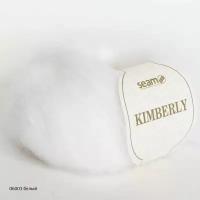 Пряжа Seam Kimberly Сеам Кимберли, 06001 белый, 80% кид мохер 20% полиамид, 25г, 210м, 1 моток