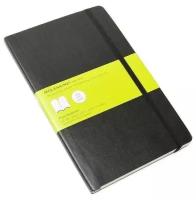 Блокнот Moleskine CLASSIC SOFT QP618 Large 130х210мм 240стр. нелинованный мягкая обложка черный