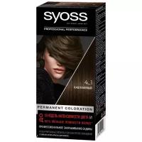 Syoss Color Стойкая крем-краска для волос, 4-1 Каштановый