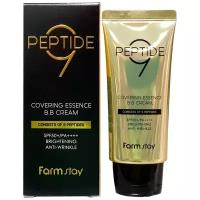 Омолаживающий бб крем с комплексом из 9 пептидов FarmStay Peptide 9 Covering Essence B.B Cream 50 мл