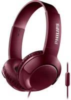 Наушники Philips BASS+ SHL3075, красный