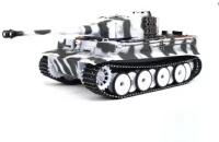 P/У танк Taigen 1/16 Tiger 1 Германия, поздняя версия для ИК боя V3 2.4G RTR зимний камуфляж TG3818-BS-IR3.0