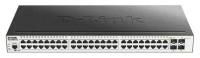 Коммутатор D-Link DGS-3000-52L/B1A 48G 4SFP управляемый