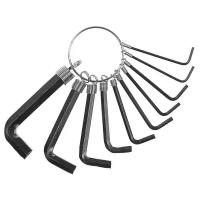 Набор ключей шестигранных на кольце TUNDRA, 1.5 - 10 мм, 10 шт