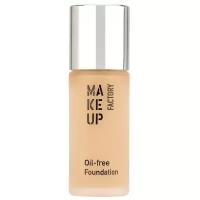 Make up Factory Тональный крем матовый для нормальной и жирной кожи Oil-free Foundation №08, сатиновая кожа