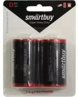 Батарейки Smartbuy Super Heavy Duty R20/2B