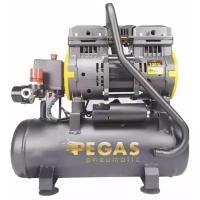 Бесшумный компрессор PEGAS PNEUMATIC PG-602 ПРОФ. серия безмасляный