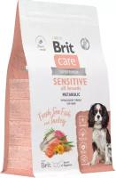 Brit: Care Dog Adult Sensitive Metabolic, Сухой корм с морской рыбой и индейкой, для взрослых собак, 3 кг