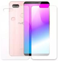 Гидрогелевая пленка LuxCase для Nubia Z18 Mini 0.14mm Front and Back Transparent 86983