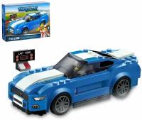 Конструктор JiSi Bricks "Ford Mustang GT" 78112 (Speed Champions 75871) / 193 детали