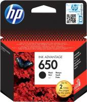 Картридж струйный HP 650 CZ101AE/CZ101AK черный