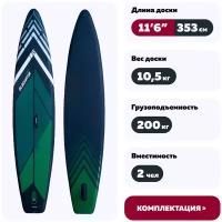 Cап борд надувной двухслойный Gladiator PRO 11.6 2022 (353x86x15 см) / Sup board, сапборд, доска для сап серфинга