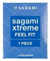 Презервативы SAGAMI Xtreme Feel Fit 1шт. супер облегающие