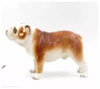 Фарфоровая статуэтка собаки Английский бульдог