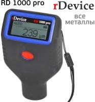 Толщиномер ЛКМ rDevice RD-1000 Pro все металлы (рубиновый датчик) до 2мм